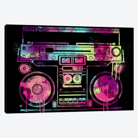 Speakerbox Canvas Print #ICA201} by 5by5collective Canvas Artwork