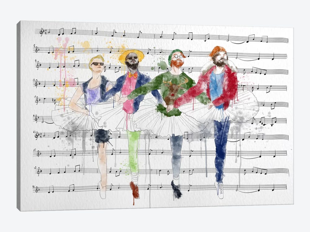 Dancing to My Own Tune by 5by5collective 1-piece Canvas Art Print