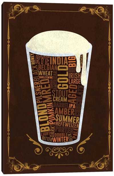 Your Beer, Your Way Canvas Art Print - Food & Drink Posters