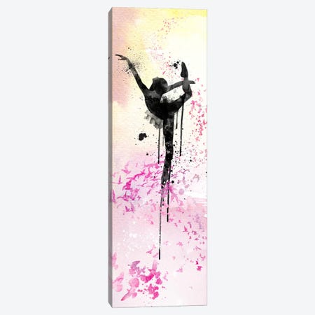 Floating Ballet Dance Canvas Print #ICA206} by 5by5collective Canvas Art Print