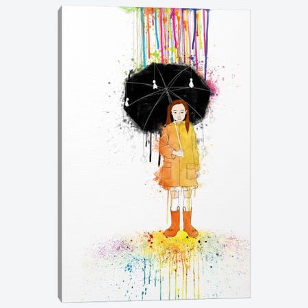 Don't Rain on Me 2 Canvas Print #ICA207} by 5by5collective Art Print