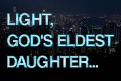 Light by 5by5collective framed canvas print