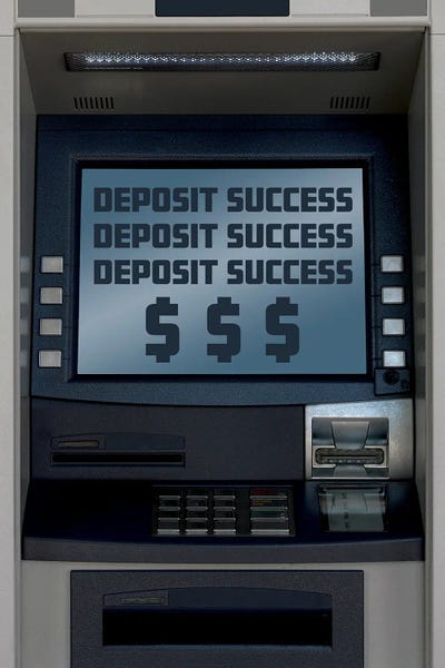 Money: Deposit Success by 5by5collective