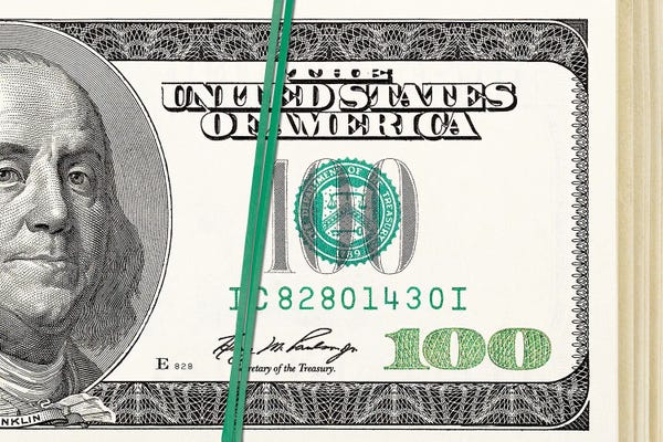 Inspirational Office: Folded Hundreds by 5by5collective