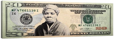 Harriet Tubman Twenty Canvas Art Print - Success Art