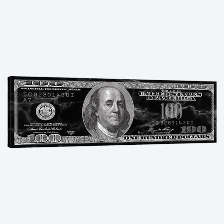 Hundred Dollar Bill - Marble Canvas Print #ICA2225} by 5by5collective Canvas Art