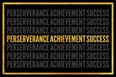 Perserverance - Achievement - Success I by 5by5collective multi panel art
