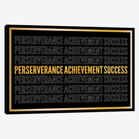 Perserverance - Achievement - Success II Canvas Print #ICA2235} by 5by5collective Art Print