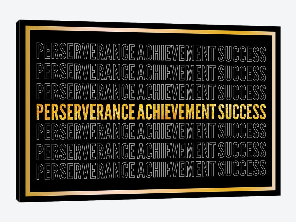 Perserverance - Achievement - Success II by 5by5collective 1-piece Canvas Artwork
