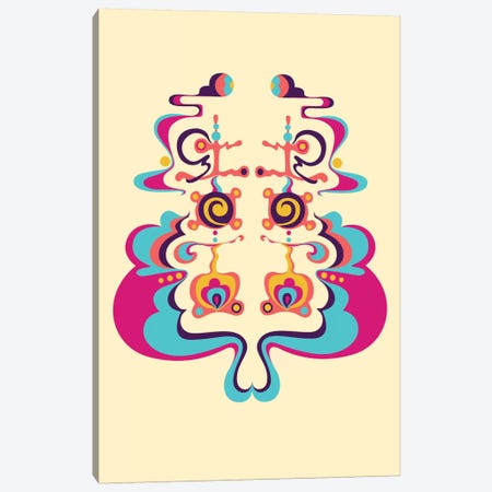 Color Rorschach Canvas Print #ICA230} by 5by5collective Canvas Print