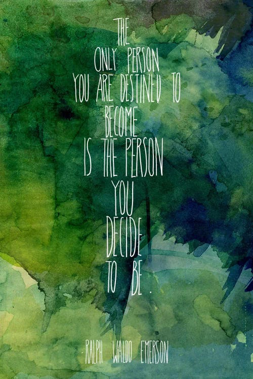 You Decide by 5by5collective wall art
