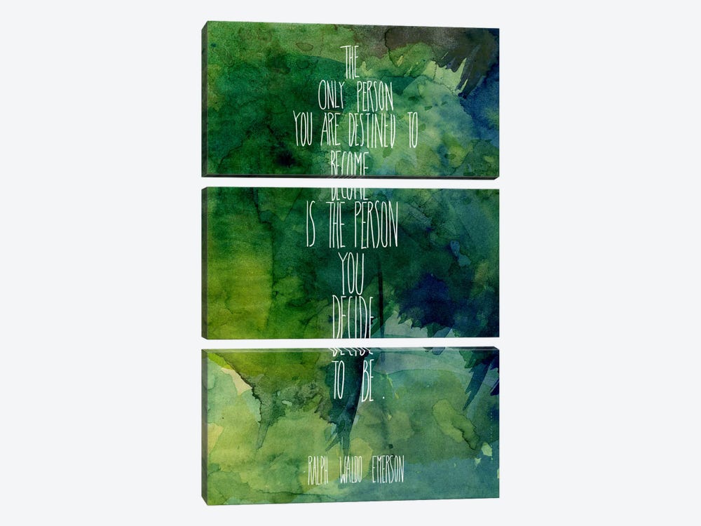 You Decide by 5by5collective 3-piece Canvas Wall Art