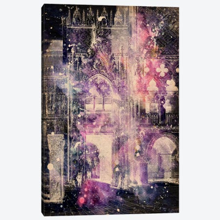 Galaxy Cathedral Canvas Print #ICA248} by Unknown Artist Canvas Artwork