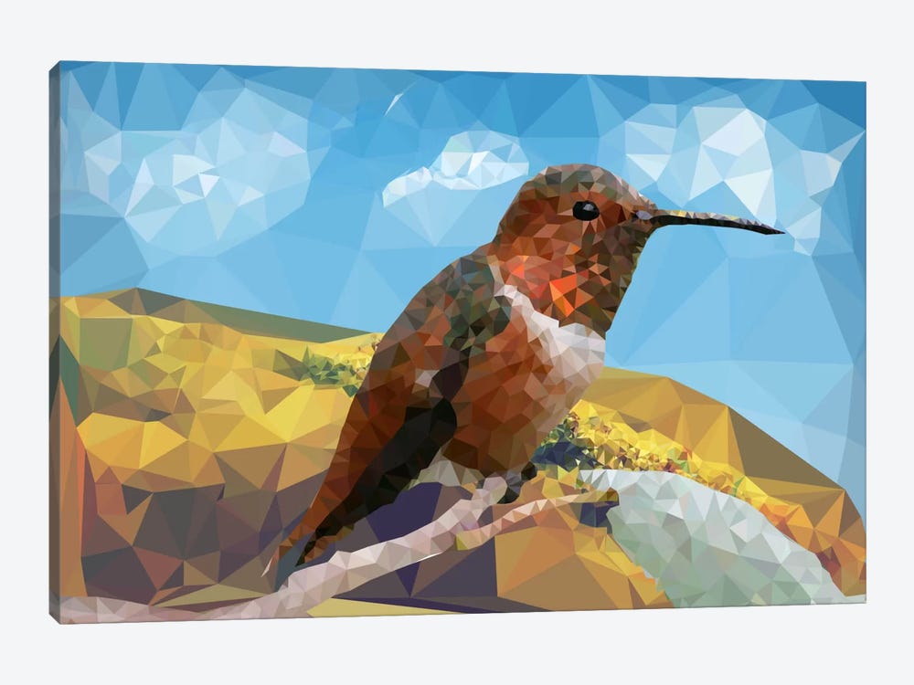 Bird Prizm 1-piece Canvas Art