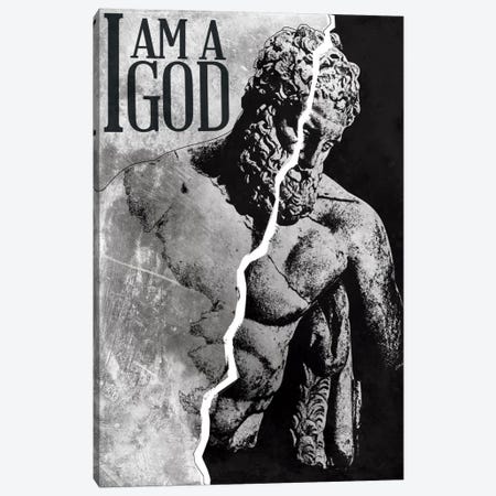 I Am a God Canvas Print #ICA267} by 5by5collective Canvas Art Print