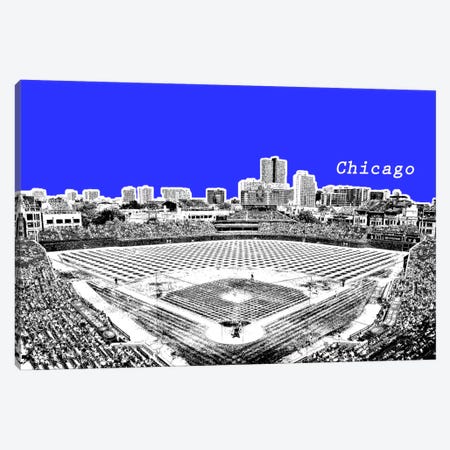 Chicago's Friendly Confines Canvas Print #ICA272} by Unknown Artist Art Print