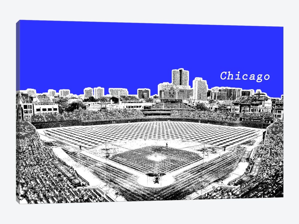 Chicago's Friendly Confines by Unknown Artist 1-piece Canvas Artwork