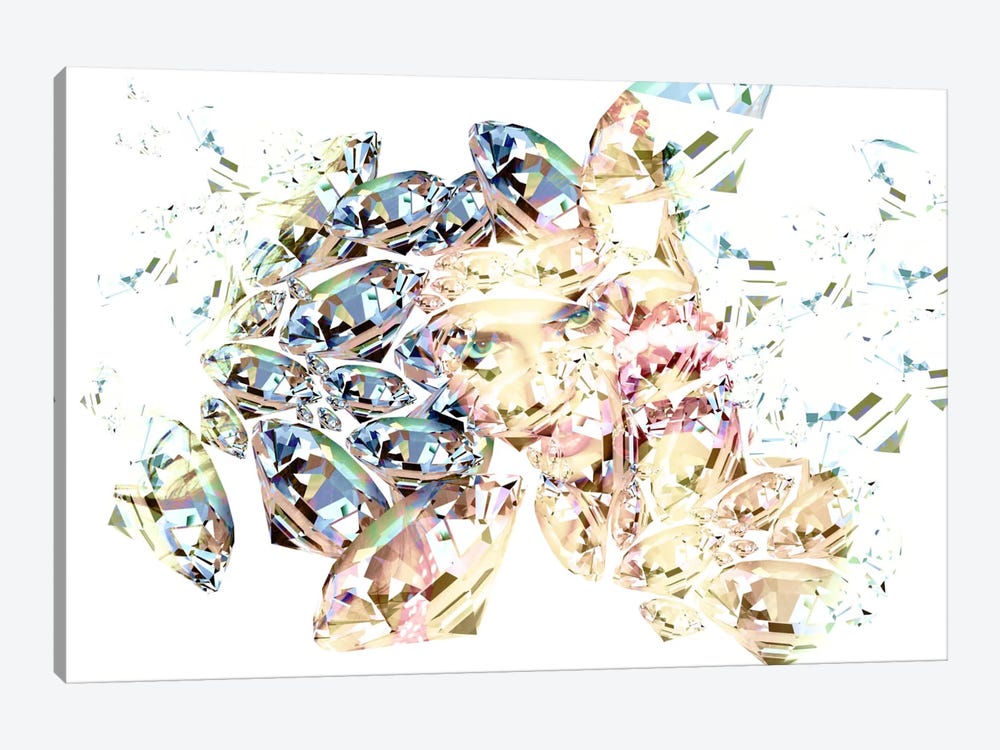 Diamond Girl by 5by5collective 1-piece Art Print