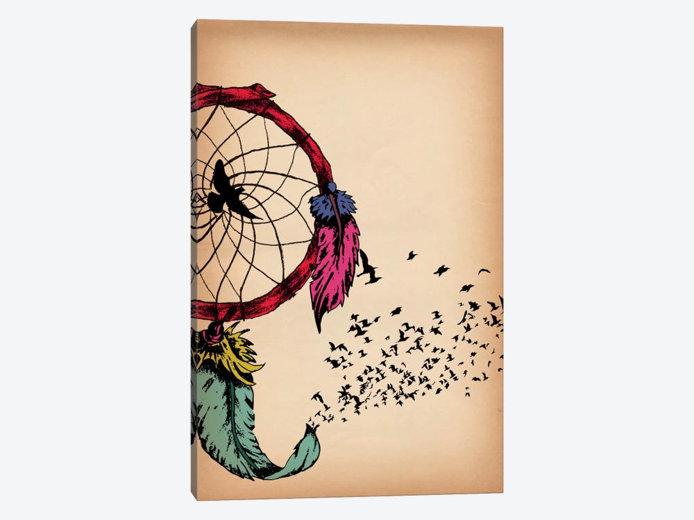 Dreamcatcher by 5by5collective 1-piece Canvas Wall Art