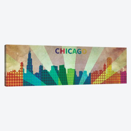 Chi City Canvas Print #ICA27} by 5by5collective Canvas Artwork