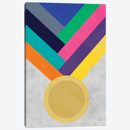 Gold Medal Canvas Print #ICA293} by Unknown Artist Canvas Art Print