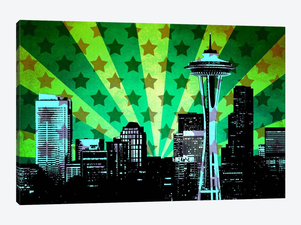 All American Seattle by 5by5collective 1-piece Art Print