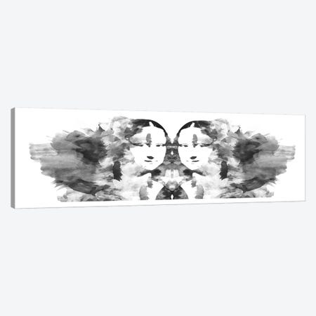 Rorschach Mona Lisa Canvas Print #ICA305} by 5by5collective Canvas Artwork