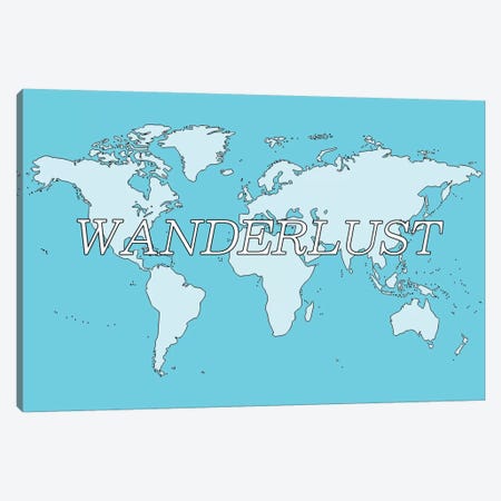 Wanderlust Canvas Print #ICA316} by 5by5collective Canvas Print