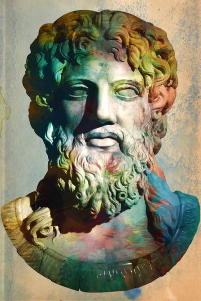 Sculptures & Statues: Zues Head Bust by 5by5collective