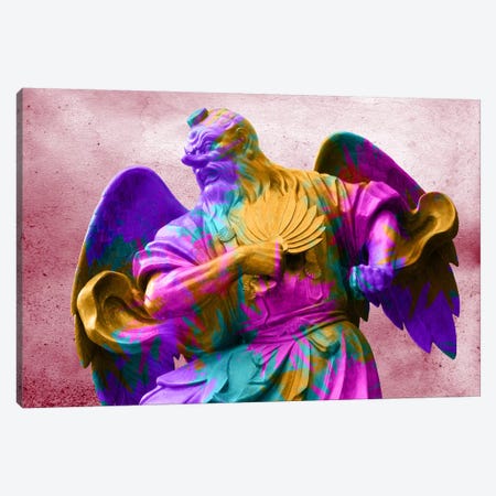 Technicolor Angel Canvas Print #ICA329} by 5by5collective Canvas Art Print