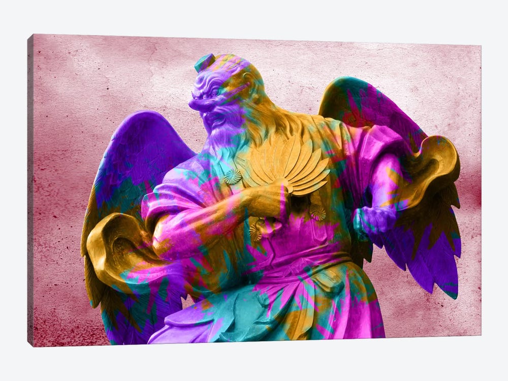 Technicolor Angel by 5by5collective 1-piece Canvas Print
