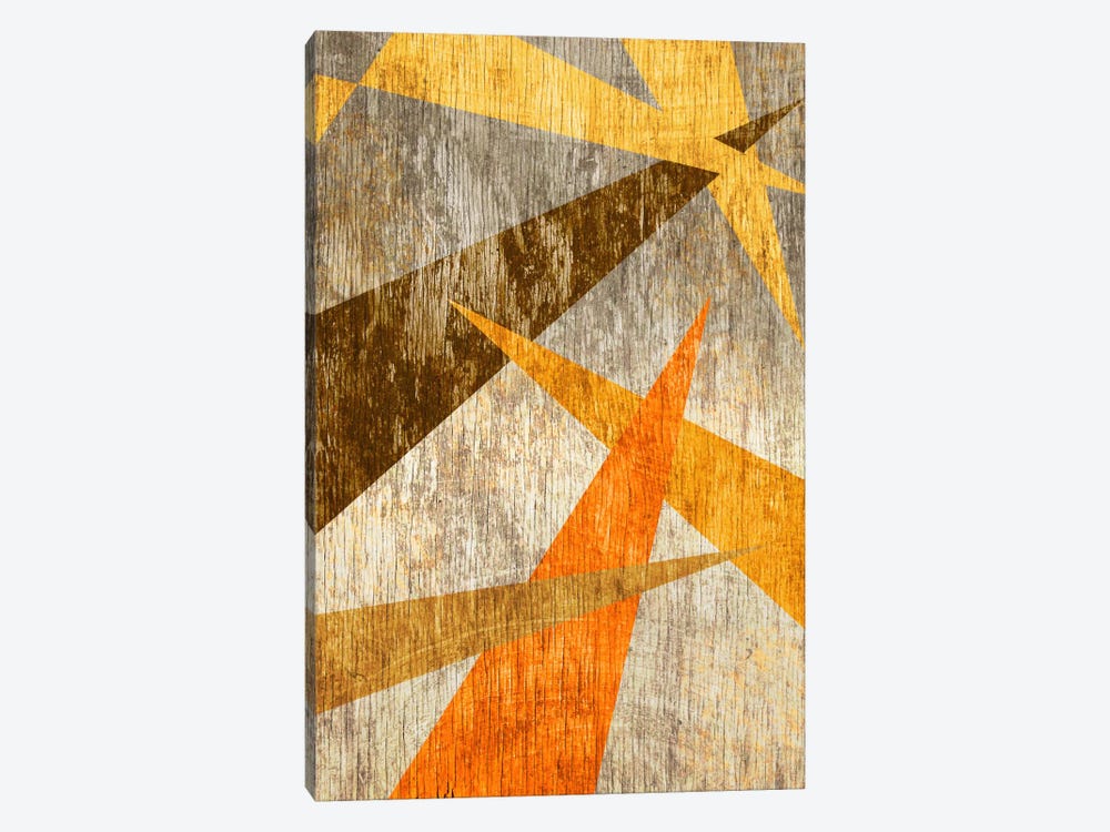 Woodgrain Prism by 5by5collective 1-piece Art Print