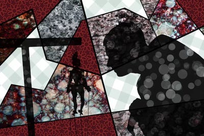 Puppet and Master by 5by5collective art print