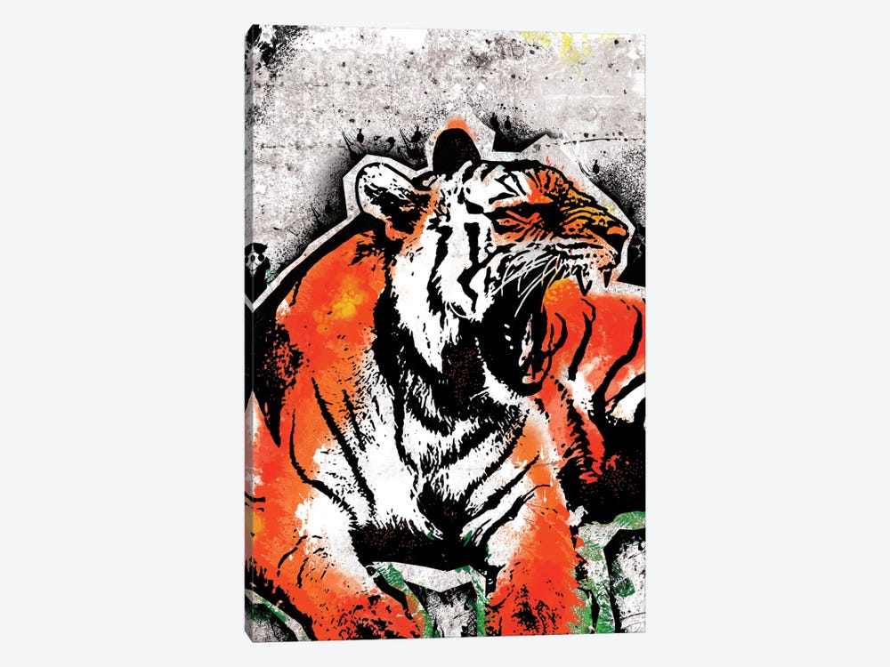 Jungle Beast by 5by5collective 1-piece Canvas Artwork