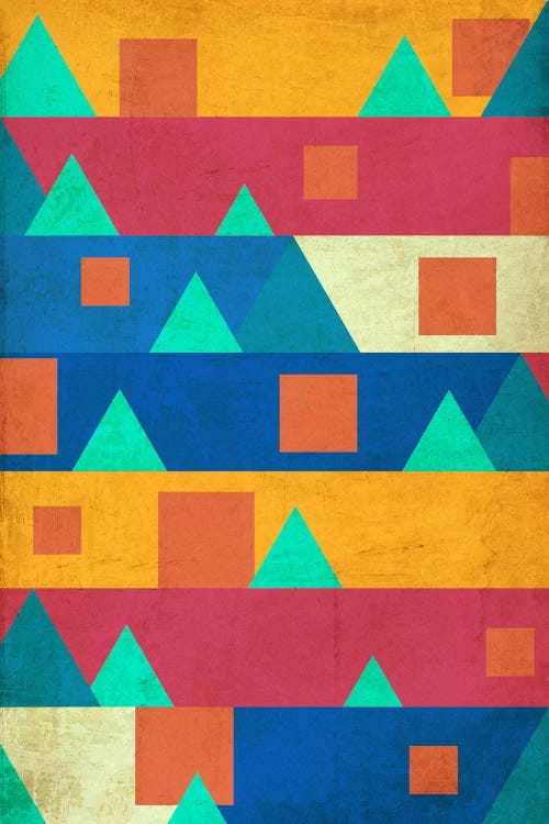 Mountain Hippy by 5by5collective wall art