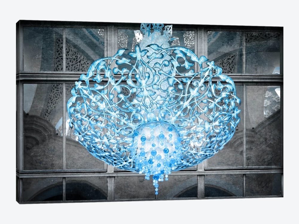 Ice Chandelier by 5by5collective 1-piece Canvas Art