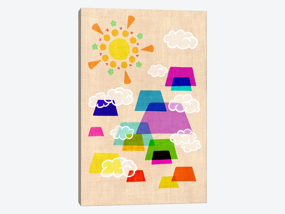 Up in the Clouds by 5by5collective 1-piece Art Print