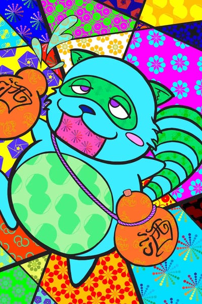 Happy Jugs by 5by5collective canvas print