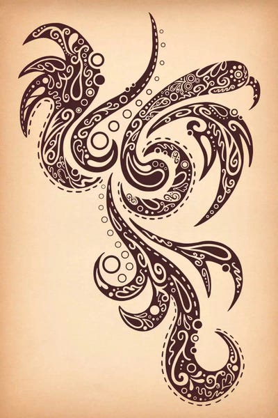 Strong Tribal Character by 5by5collective canvas print