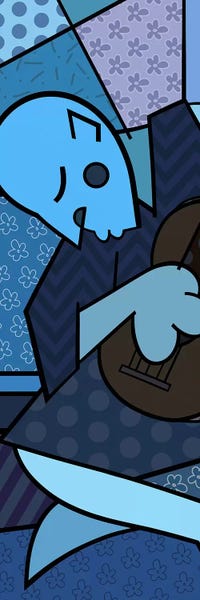 All Things Picasso: The Old Guitarist (After Pablo Picasso) by 5by5collective