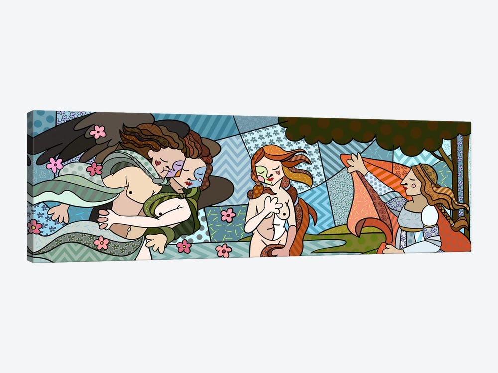 The Birth of Venus (After Sandro Botticelli) by 5by5collective 1-piece Art Print