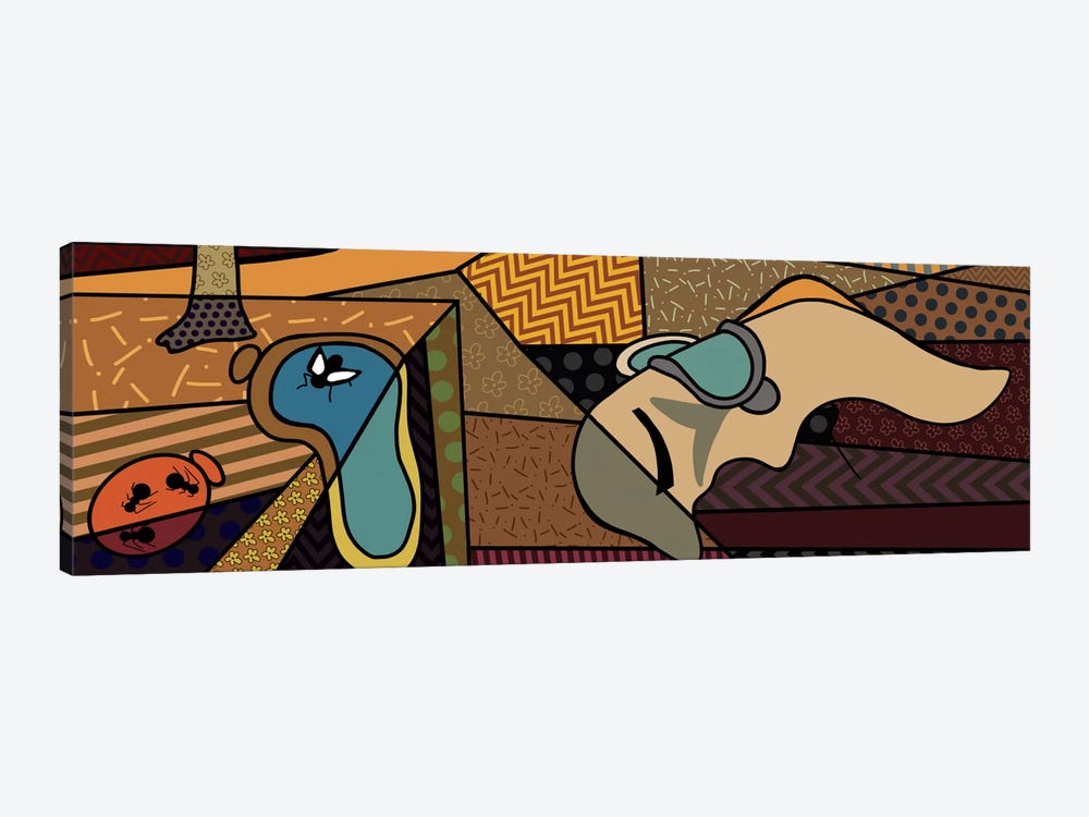 Persistence of Memory (After Salvador Dali) by 5by5collective 1-piece Canvas Wall Art