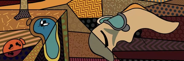 The Persistence Of Memory: Persistence of Memory (After Salvador Dali) by 5by5collective