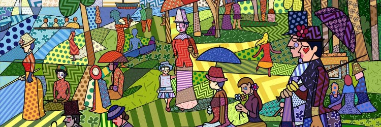 Sunday Afternoon on the Island of La Grande Jatte (After Georges-Pierre Seurat)