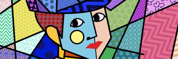 All Things Matisse: Woman With a Hat 2 (After Henri Matisse) by 5by5collective