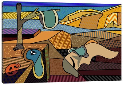Persistence of Memory 2 (After Salvador Dali) Canvas Art Print - Pop Masters Collection