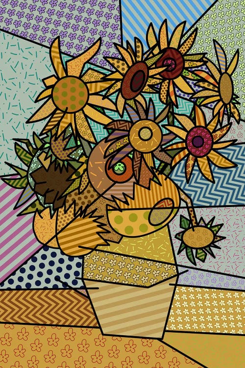 Sunflowers 2 (After Vincent Van Gogh)