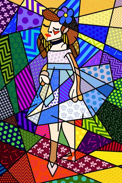 The Dancer 3 (After Pierre Auguste Renoir) by 5by5collective canvas print