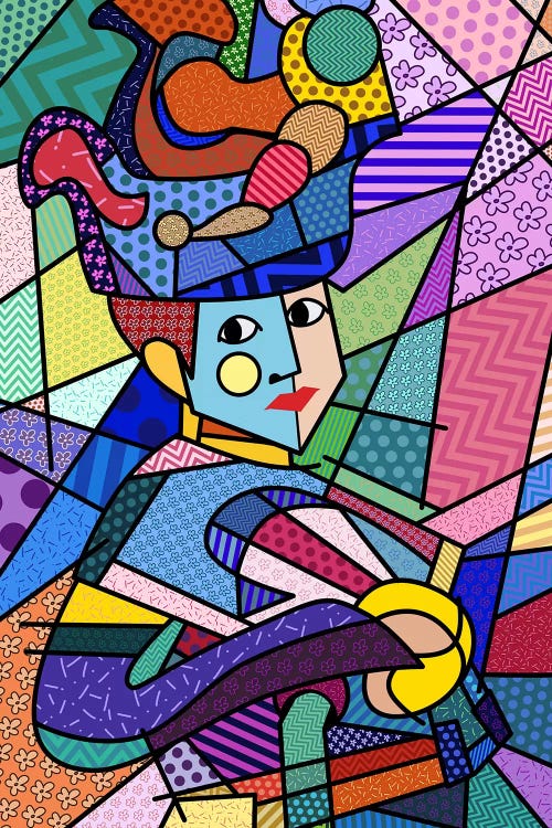 Woman With a Hat 3 (After Henri Matisse) by 5by5collective wall art
