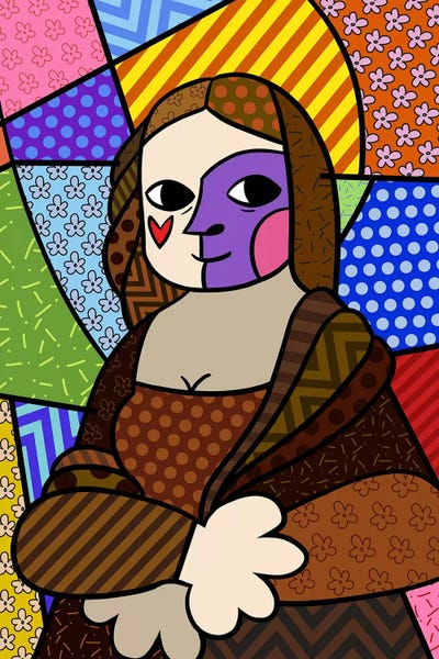 Mona Lisa: Mona Lisa 2 (After Leonardo Da Vinci) by 5by5collective
